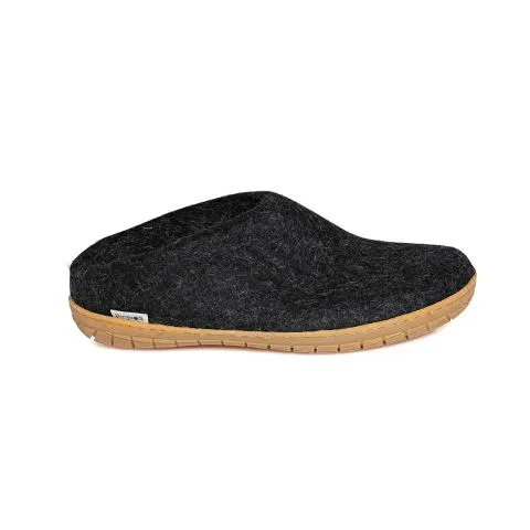 GLERUPS SLIP ON HONEY RUBBER CHARCOAL