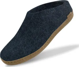 Glerups Unisex Slip-on With Leather Sole Denim | Buy Glerups Unisex Slip-on With Leather Sole Denim here | Outnorth