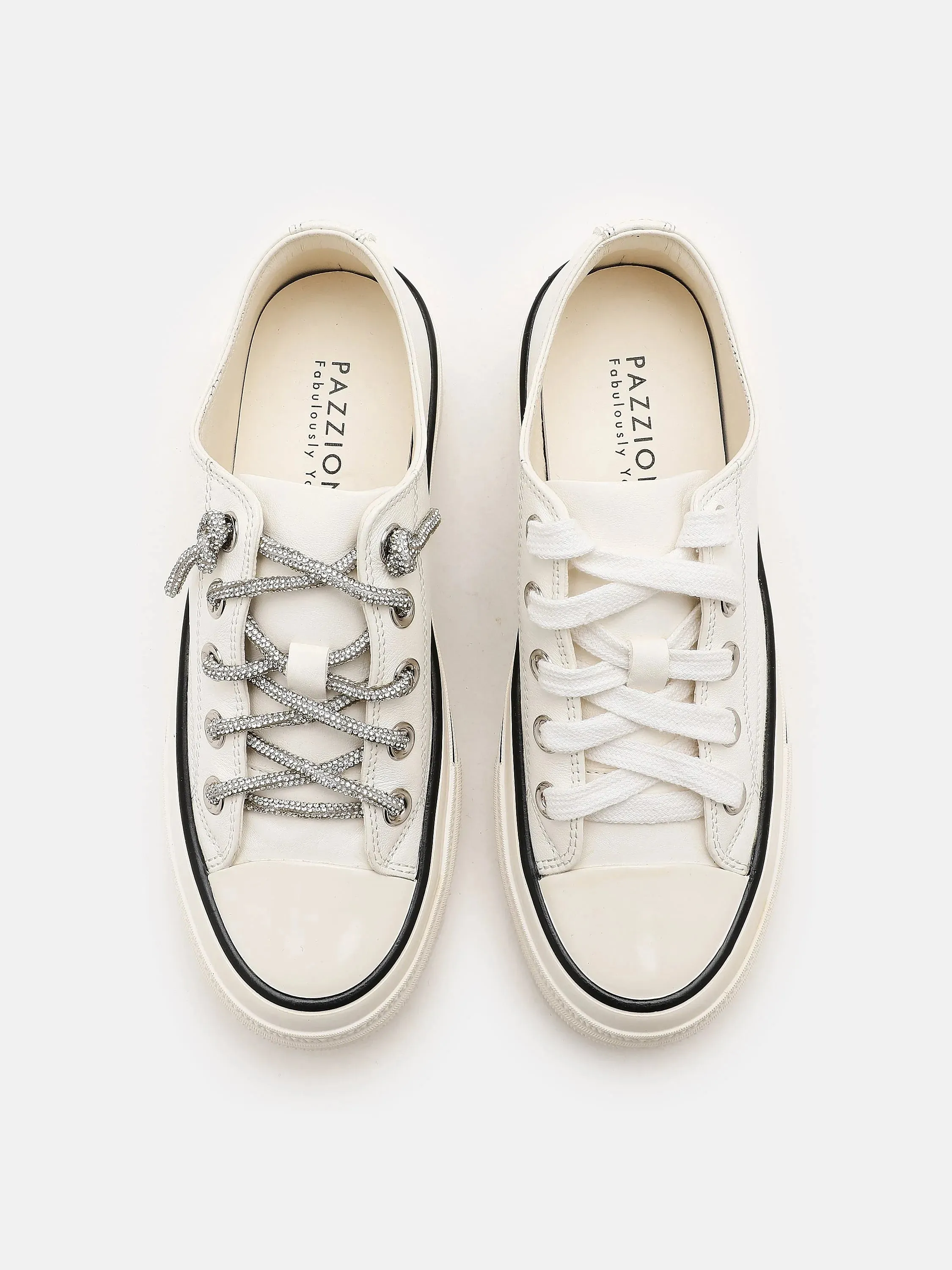 Gloria Glistening Crystal Sneakers