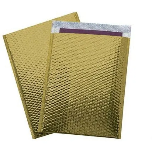 Gold	 Metallic Color Bubble Mailer - 	13 x 17.5	 - 	100	/CS