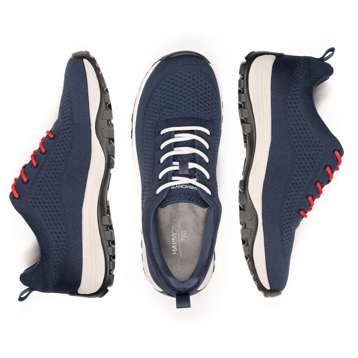 Grounding Sneaker • Navy Bamboo Knit