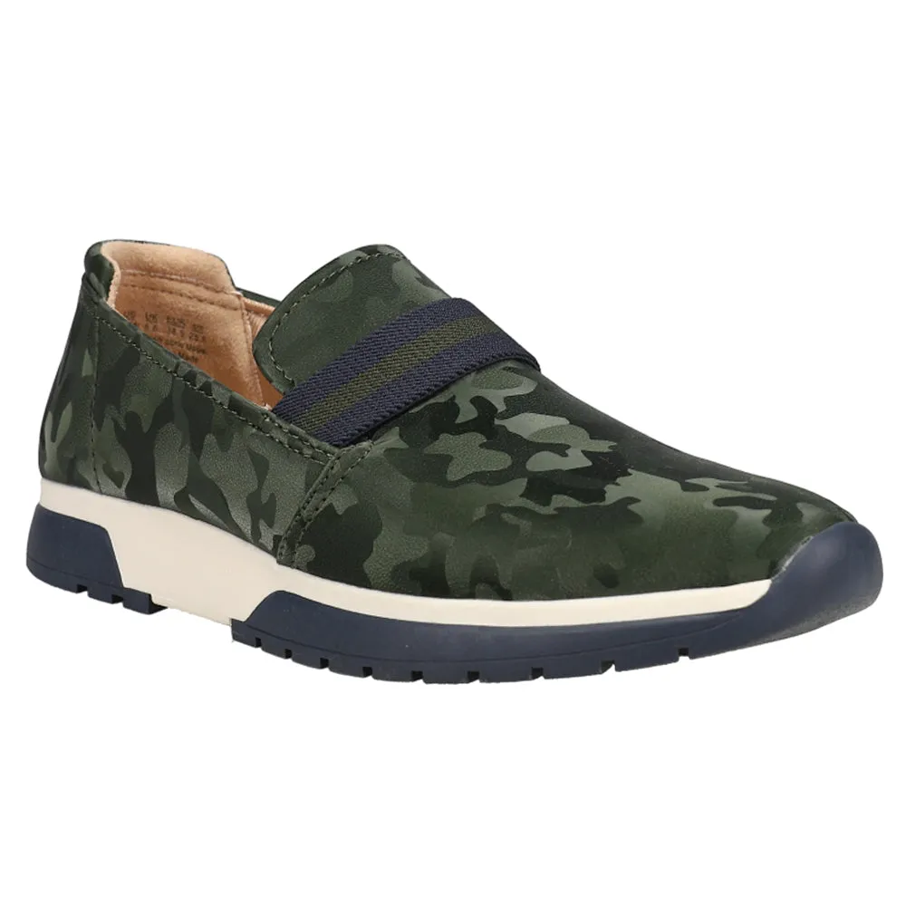 Haddie Hunter Camo Tech Slip On Sneakers