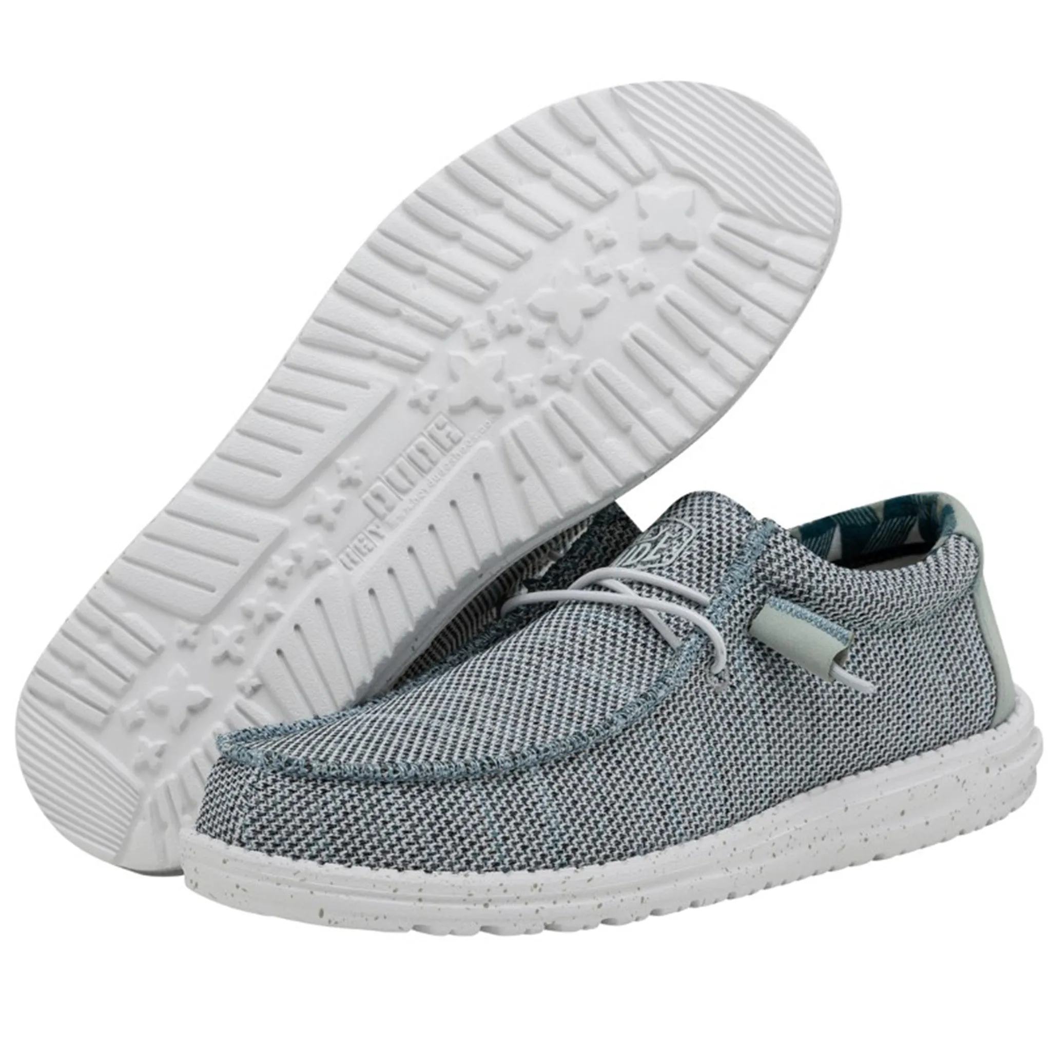 Hey Dude Men's Ice Grey Wally Sox