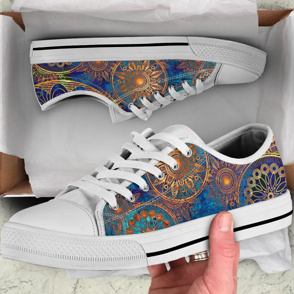 Hippie Passion Canvas Low Top Shoes, Hippie Canvas Shoes, Low Top Sneaker, Low Top Canvas Shoes