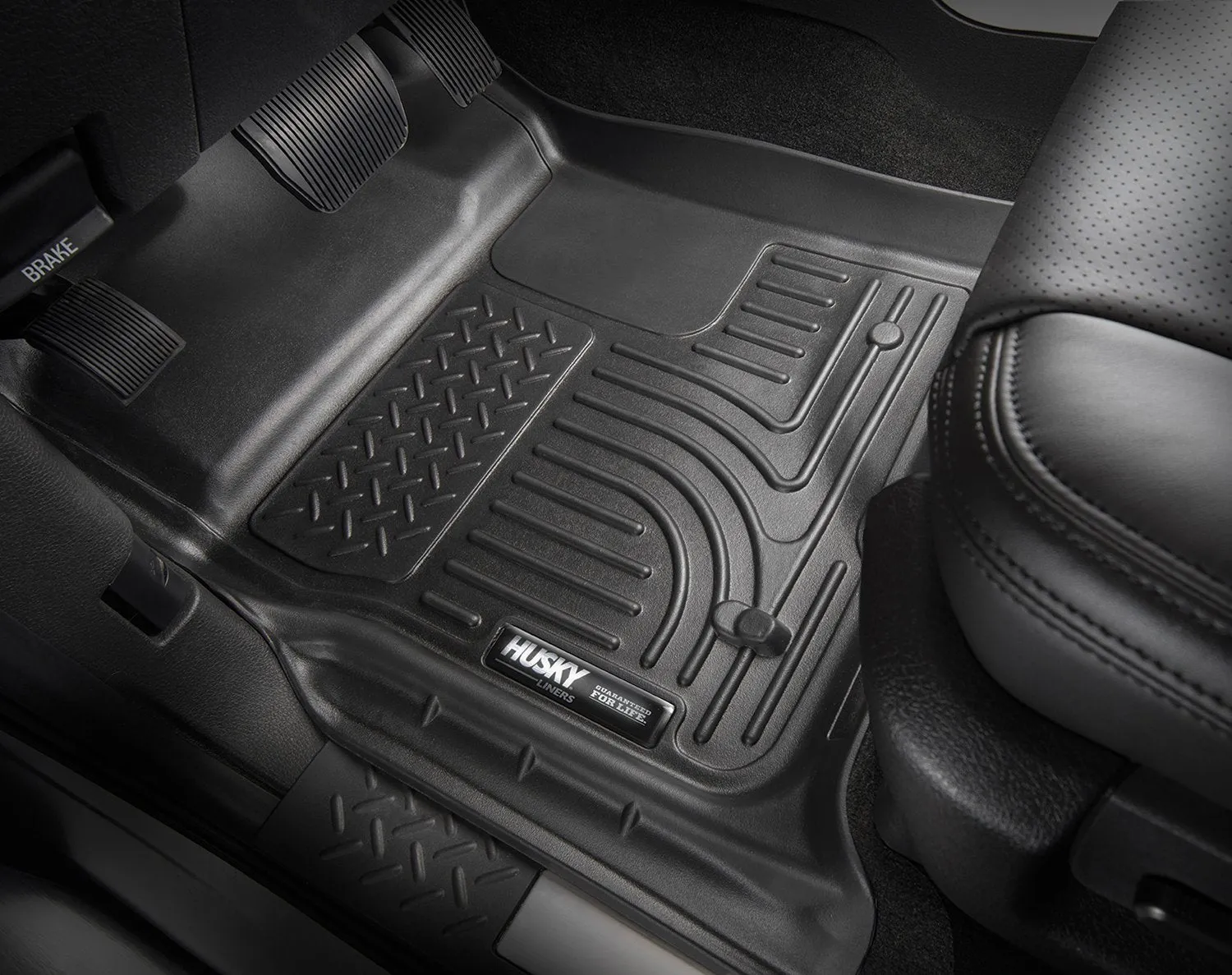 Husky Weatherbeater Floor Liner Front and Rear - 2018-2019 Tacoma