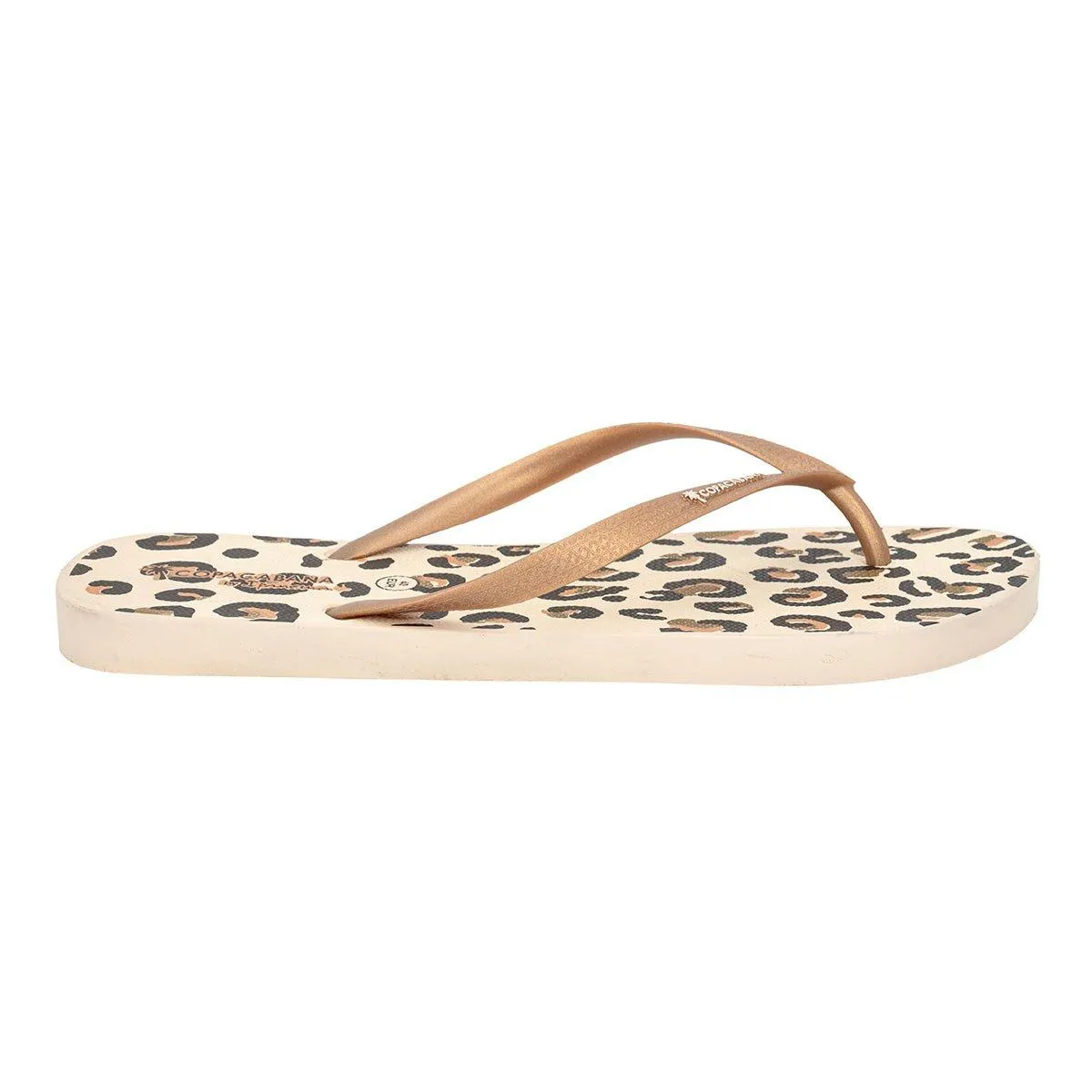 Ipanema Copacabana By Flip Flops Rubber Gold Colour For Women