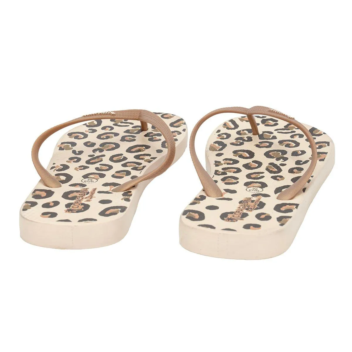 Ipanema Copacabana By Flip Flops Rubber Gold Colour For Women