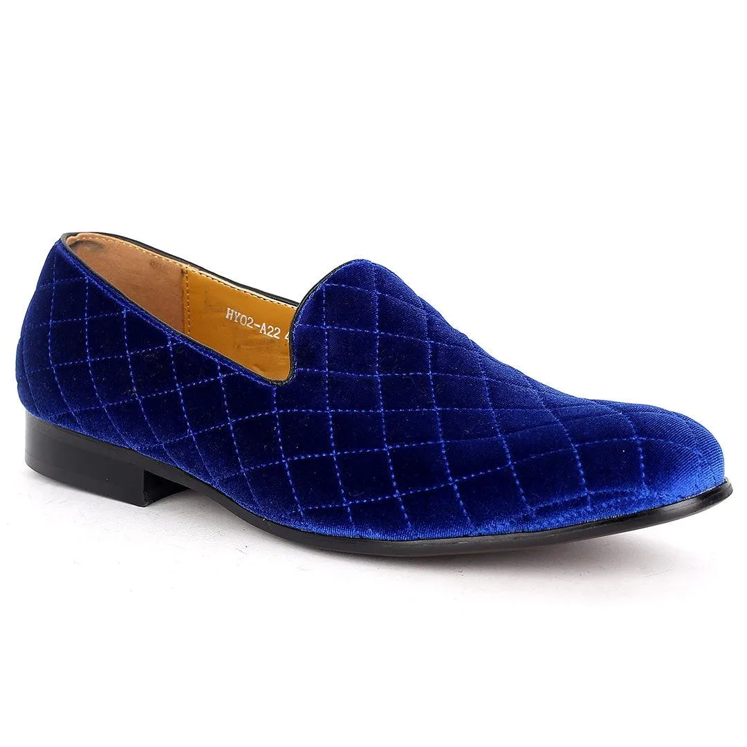 J.M Weston Royalty Designed Blue Suede Shoe