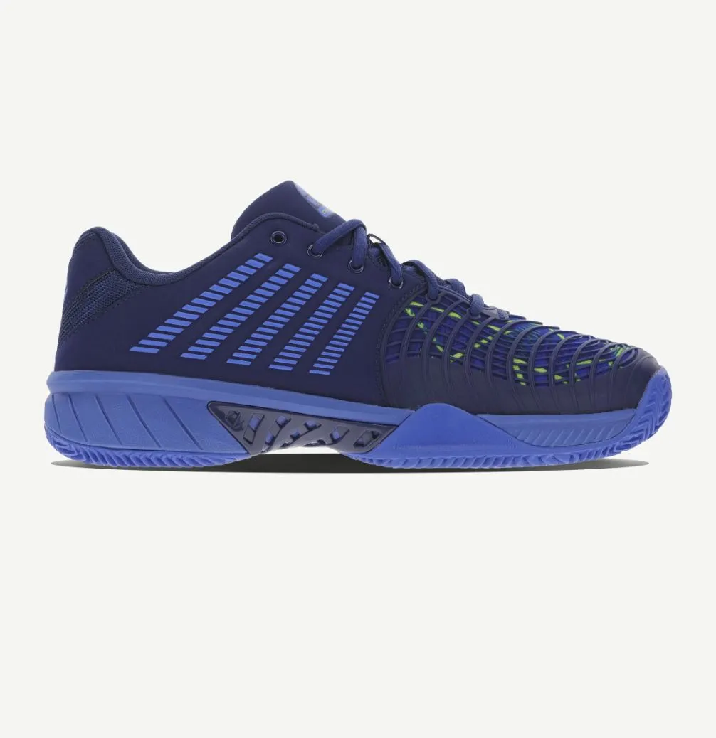 K-Swiss Express Light 3 HB Padel Shoes (Dazzling Blue/Estate Blue/Evening Primrose)