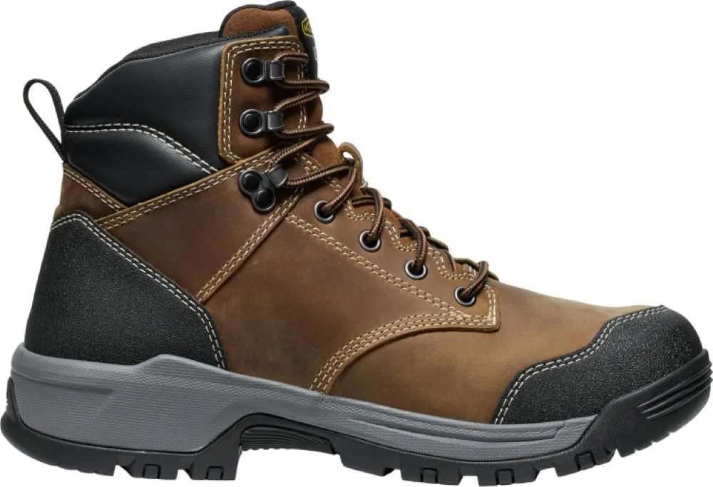 'Keen Utility' Men's 6" Evanston WP - Bison / Black