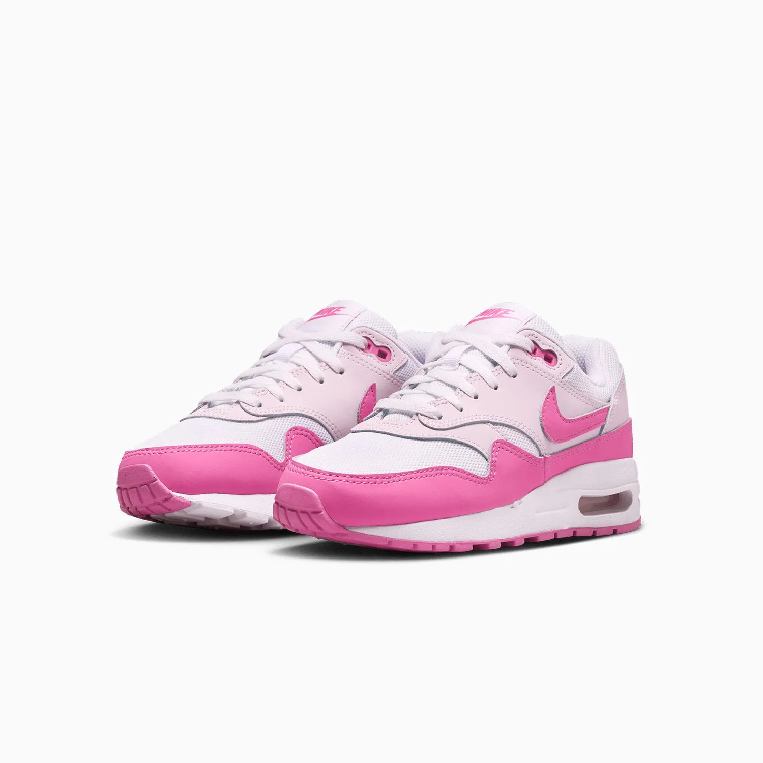 Kid's Air Max 1 "White Pink Foam" Grade School