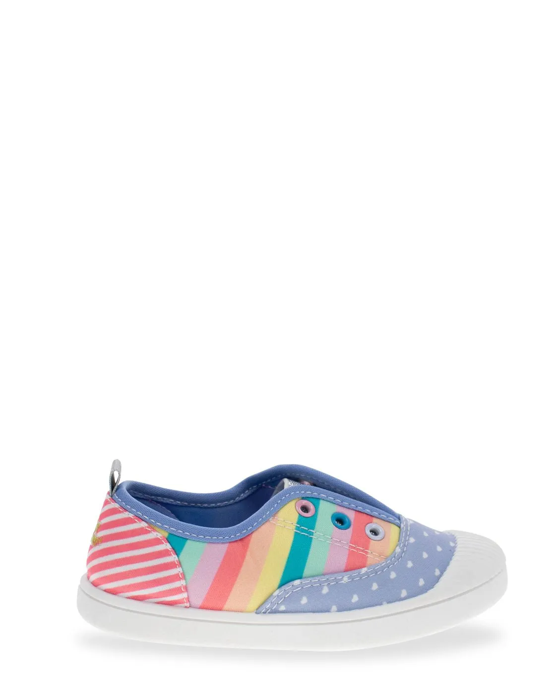 Kids Jetty Patchwork Slip On - Multi