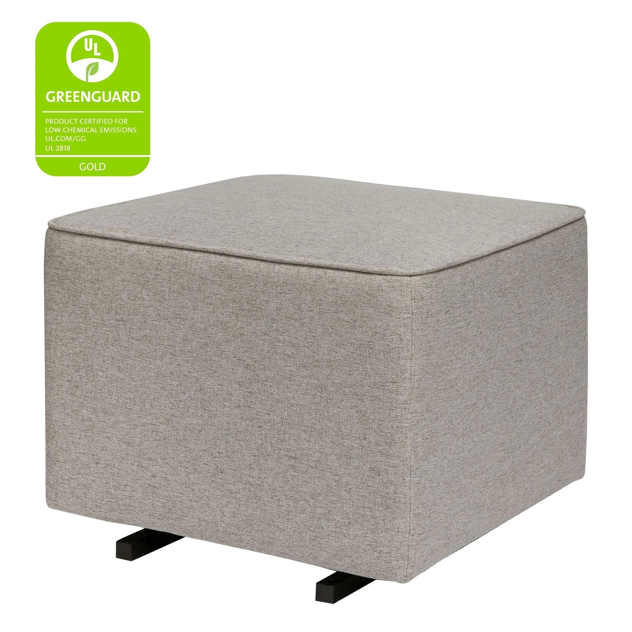 Kiwi Gliding Ottoman - Grey Eco-Weave