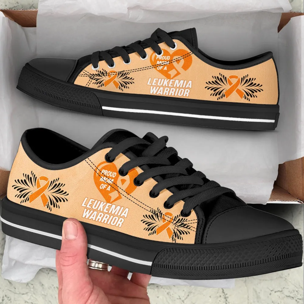 Leukemia Shoes Warrior Low Top Shoes, Best Canvas Shoes, Low Top Sneaker