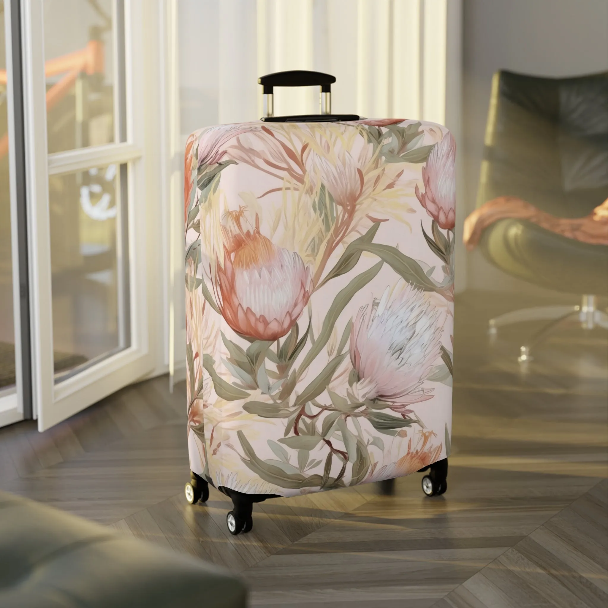 Luggage Cover, Australian Floral-3