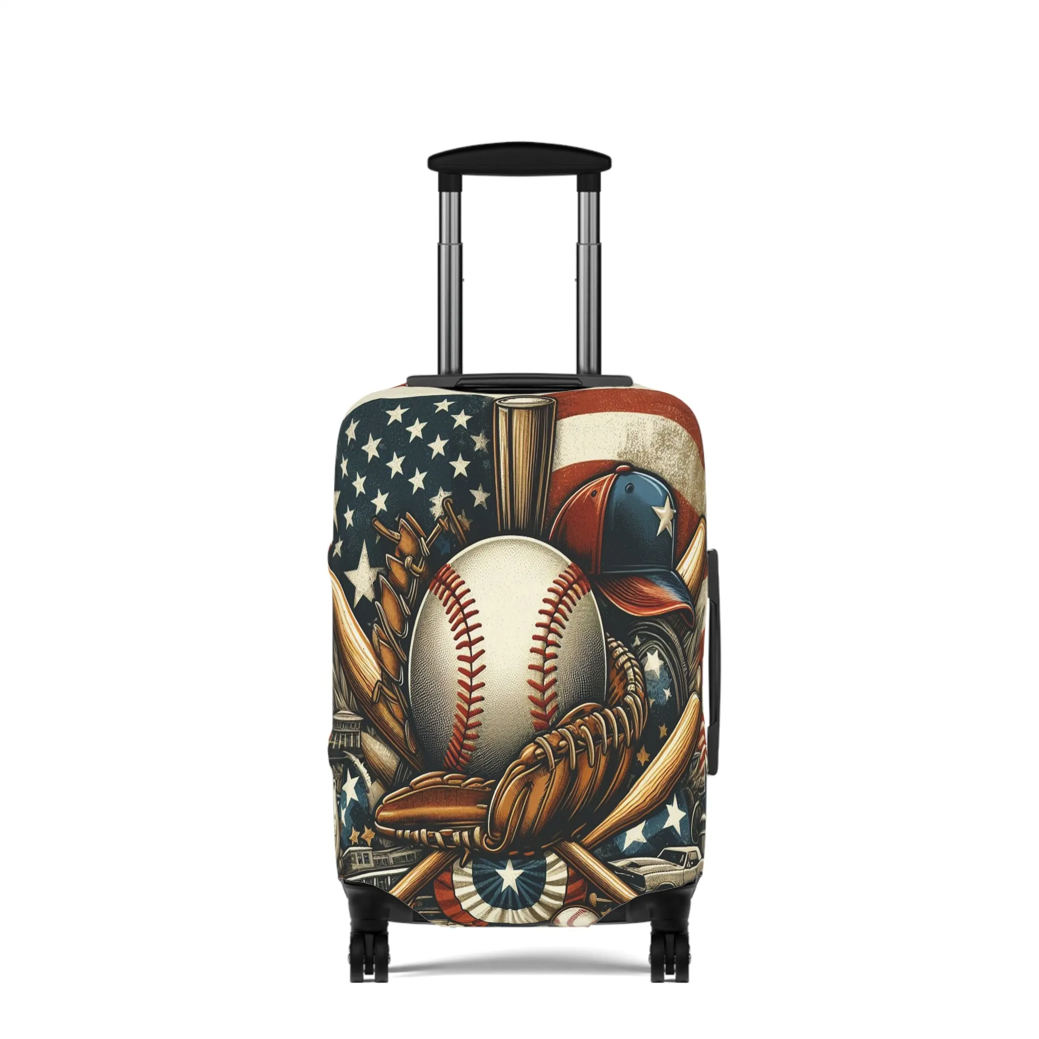 Luggage Cover, Baseball, awd-3075