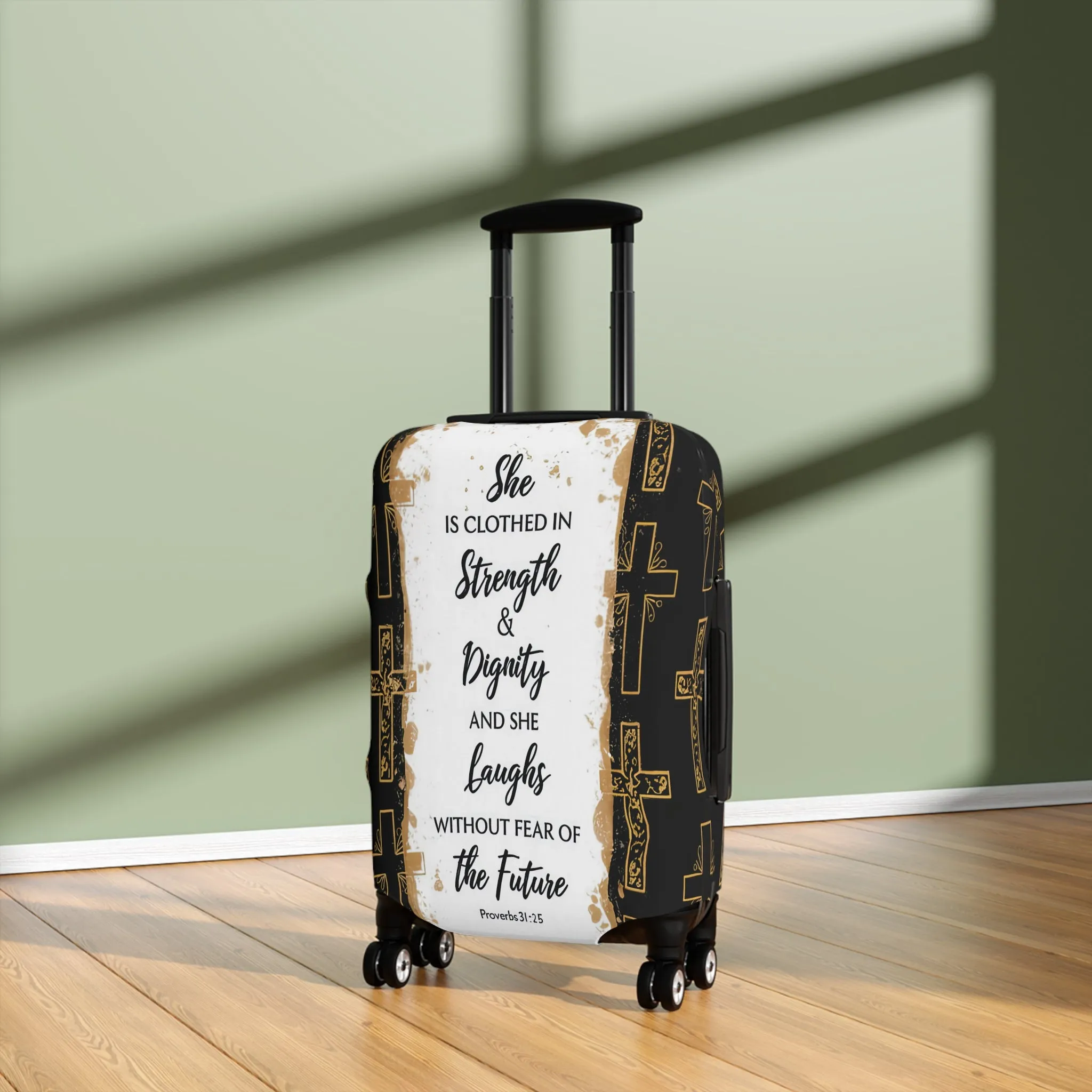 Luggage Cover, Bible Verse, awd-1476