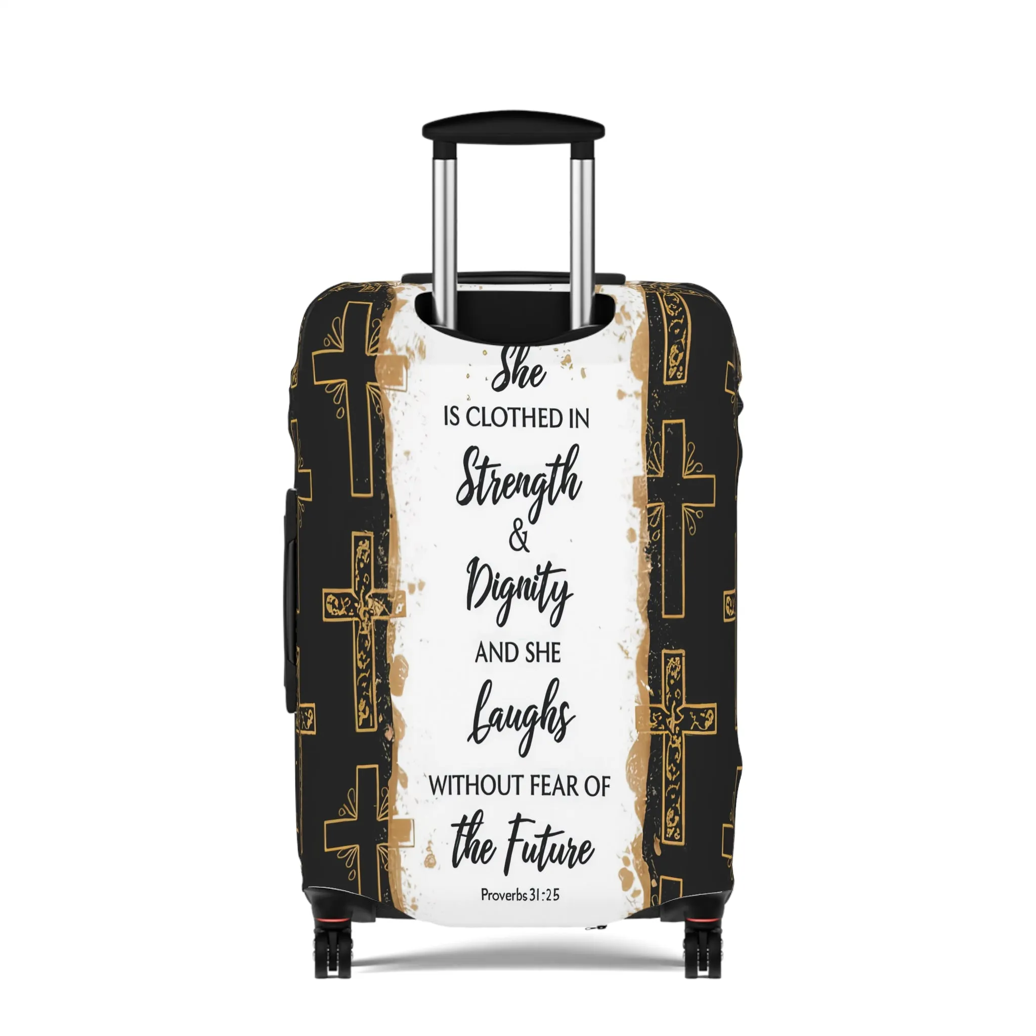 Luggage Cover, Bible Verse, awd-1476