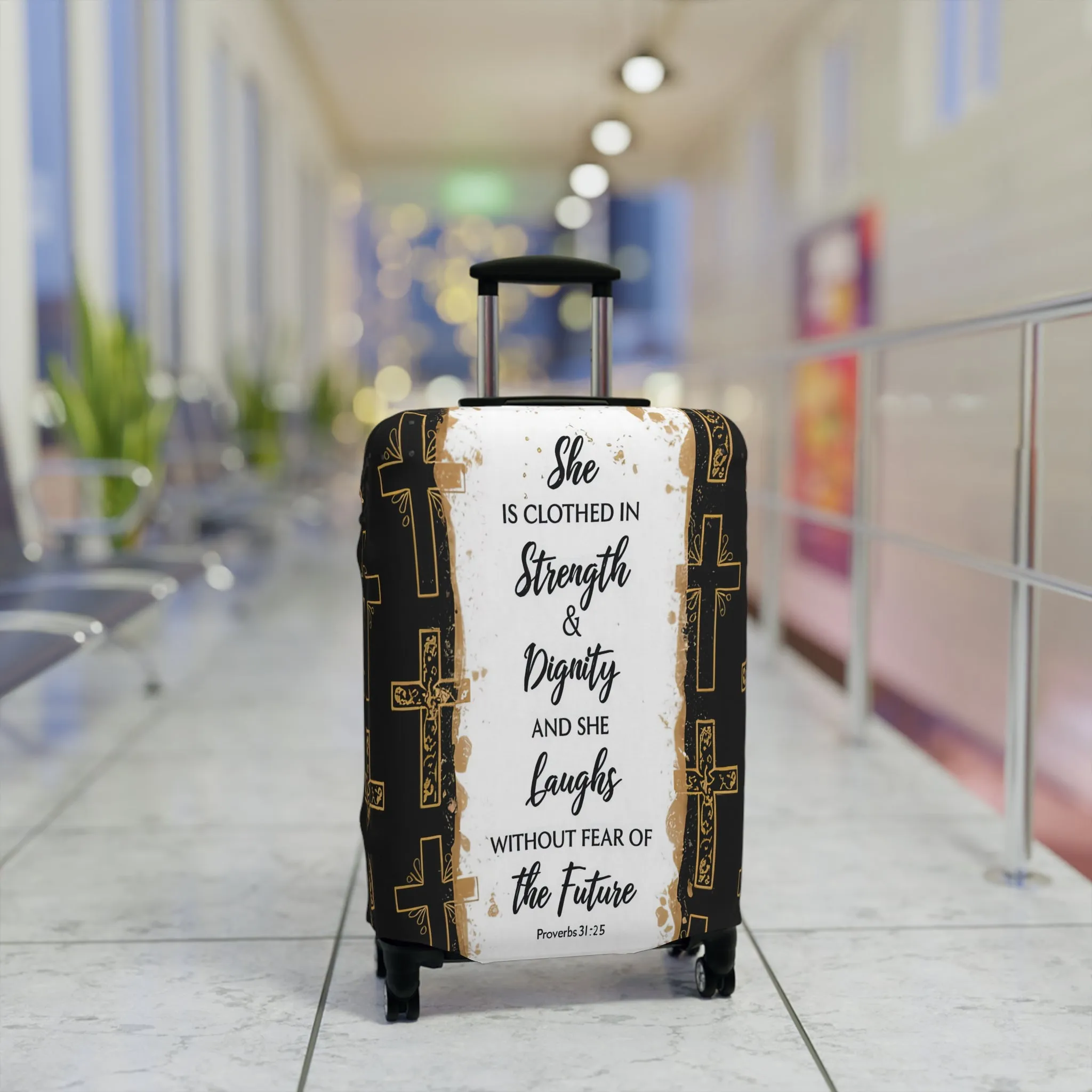 Luggage Cover, Bible Verse, awd-1476