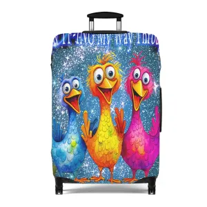 Luggage Cover, Chickens, WTFing my way through, awd-1690