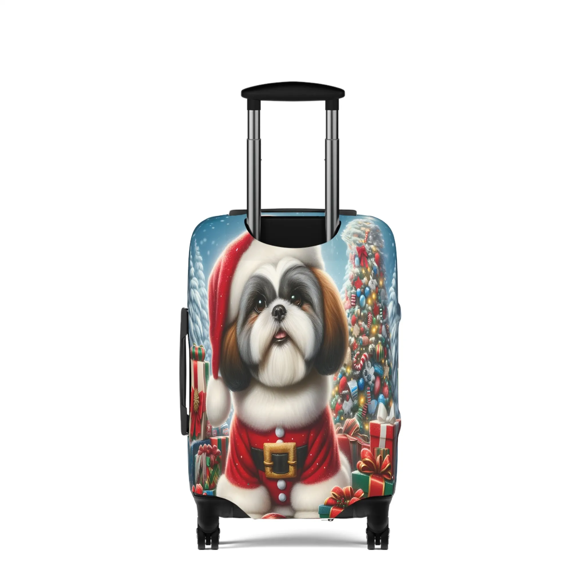 Luggage Cover, Christmas, Shiatzu, awd-002