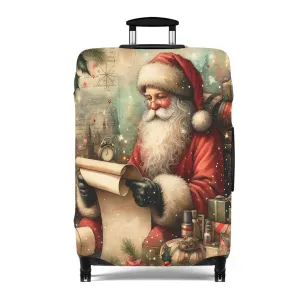 Luggage Cover, Christmas, Vintage Santa, awd-1479