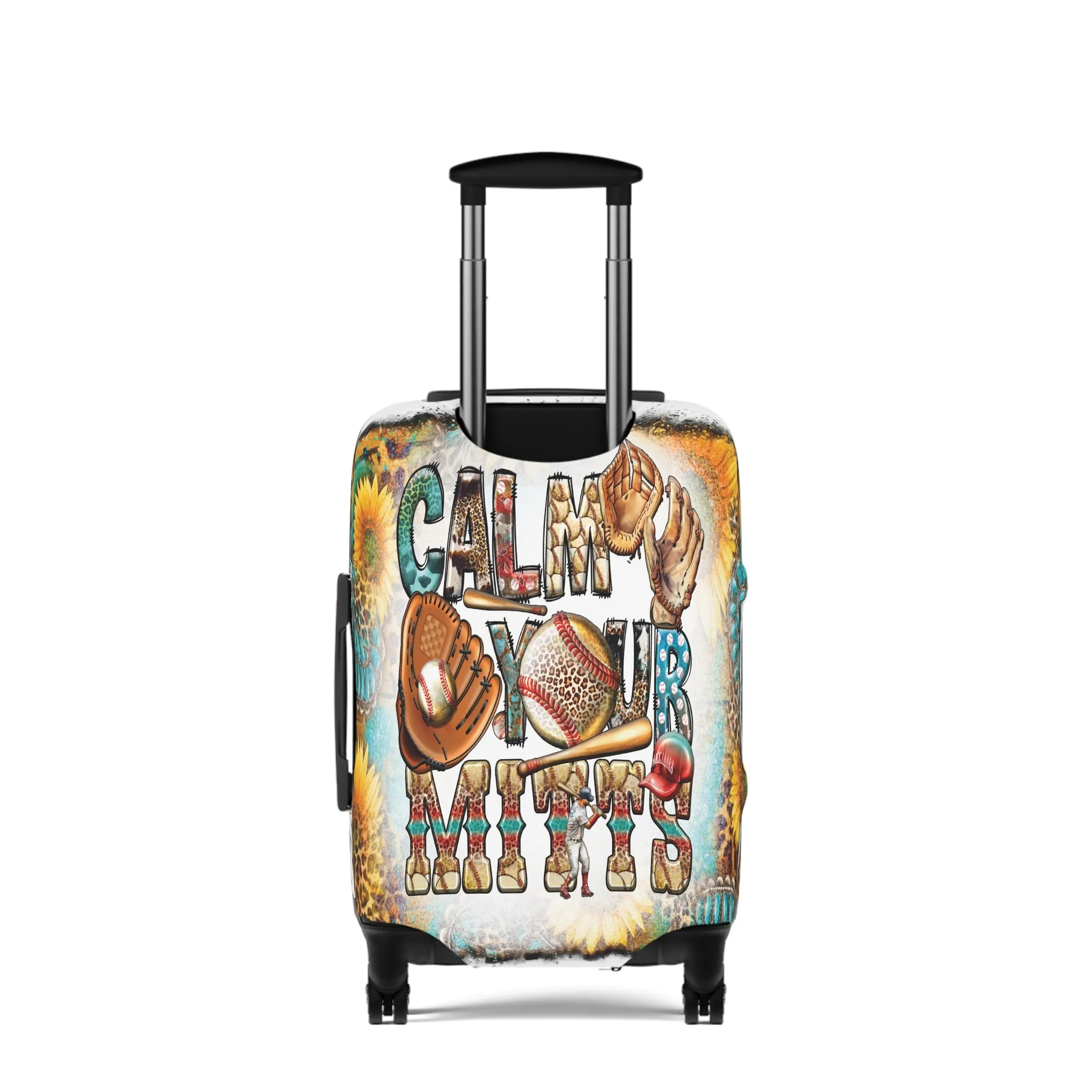 Luggage Cover, Country and Western, Calm your Mitts, awd-1018