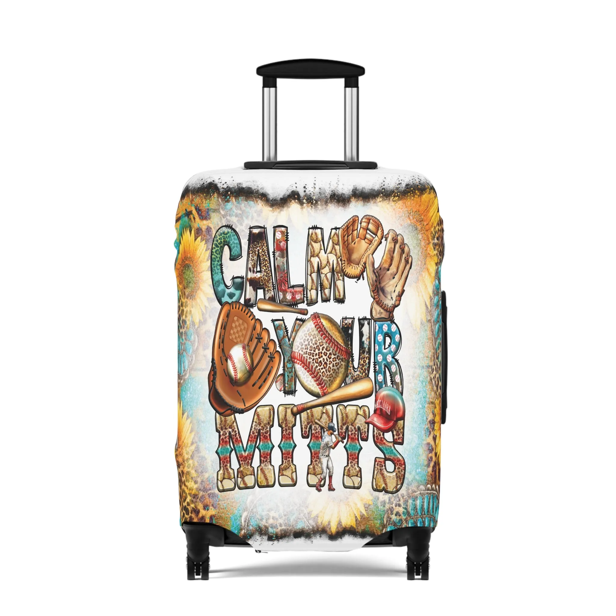 Luggage Cover, Country and Western, Calm your Mitts, awd-1018