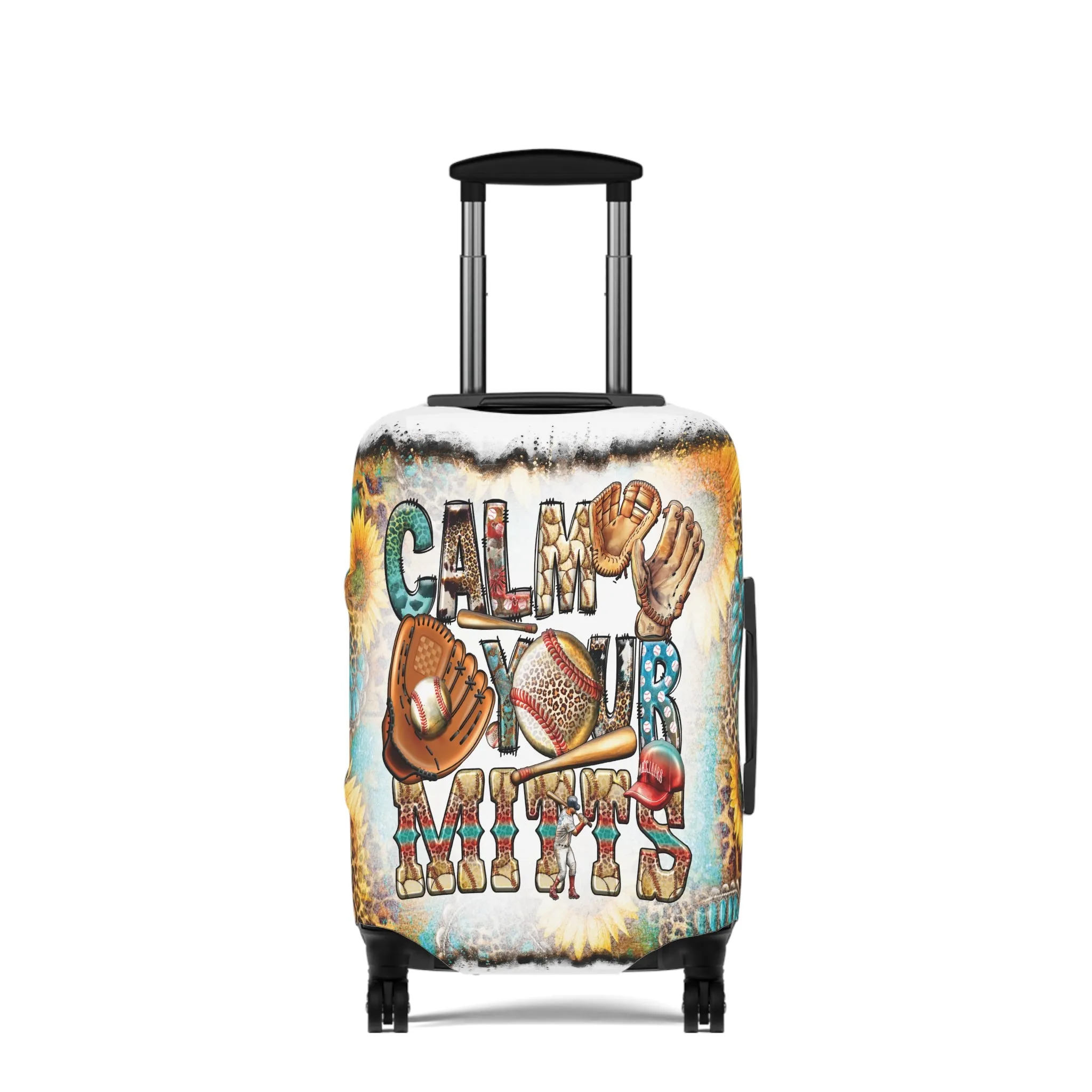 Luggage Cover, Country and Western, Calm your Mitts, awd-1018