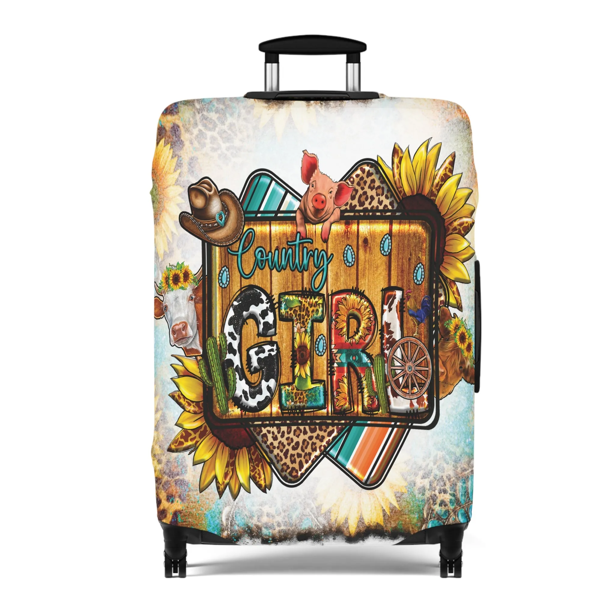 Luggage Cover, Country and Western, Country Girl, awd-1027