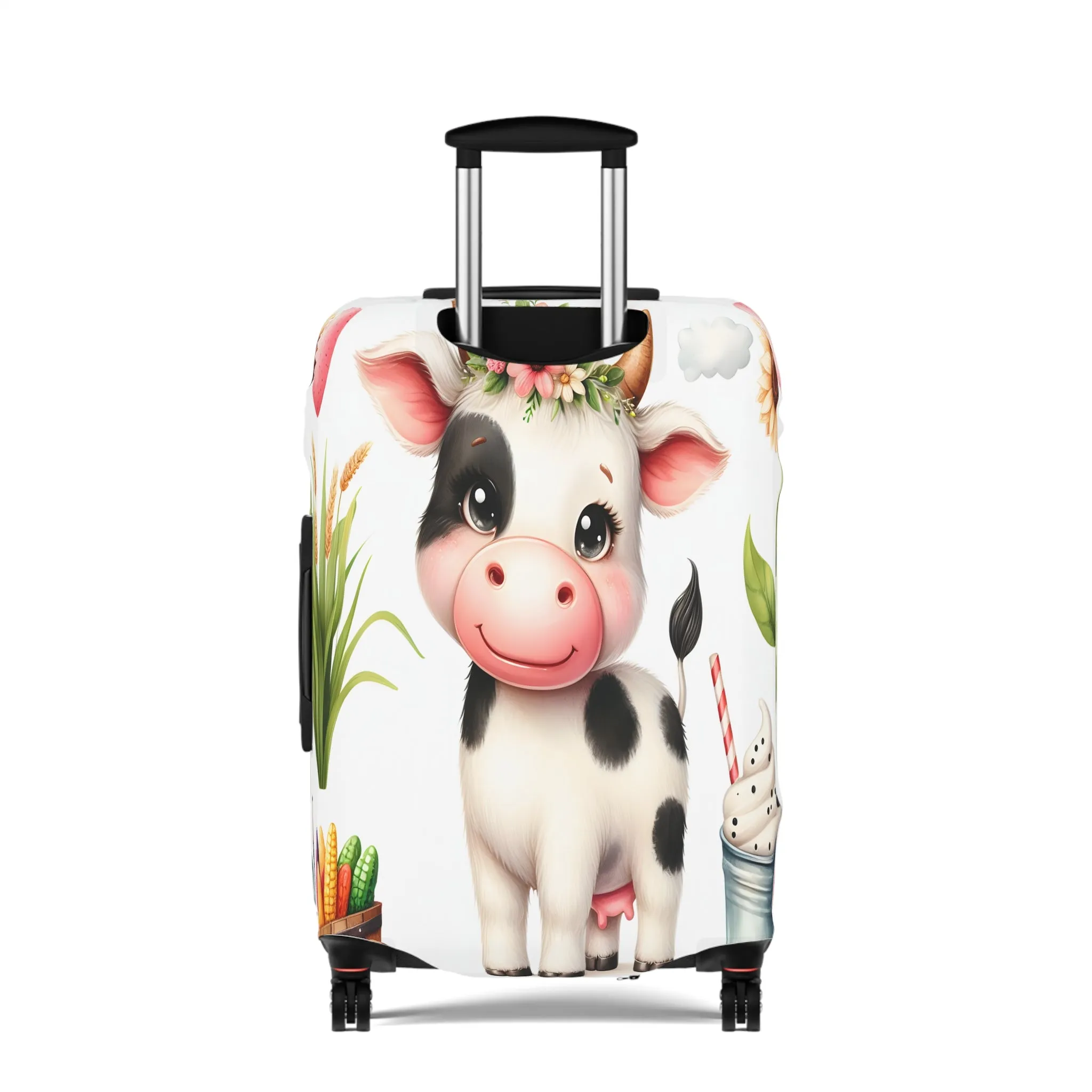 Luggage Cover, Cow, awd-1614