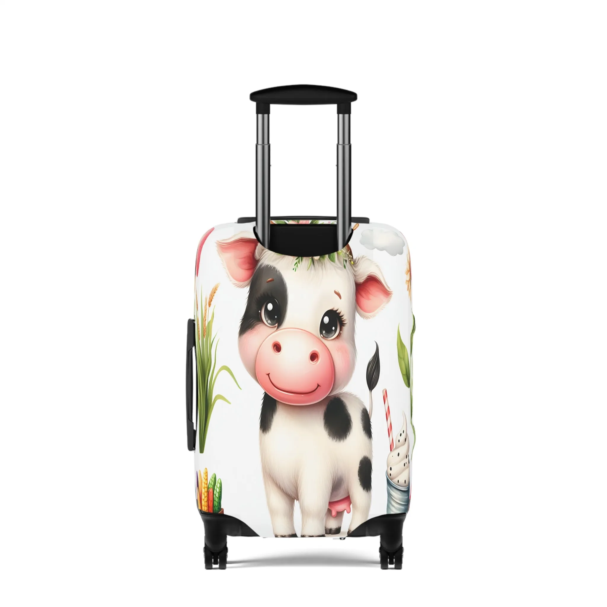 Luggage Cover, Cow, awd-1614