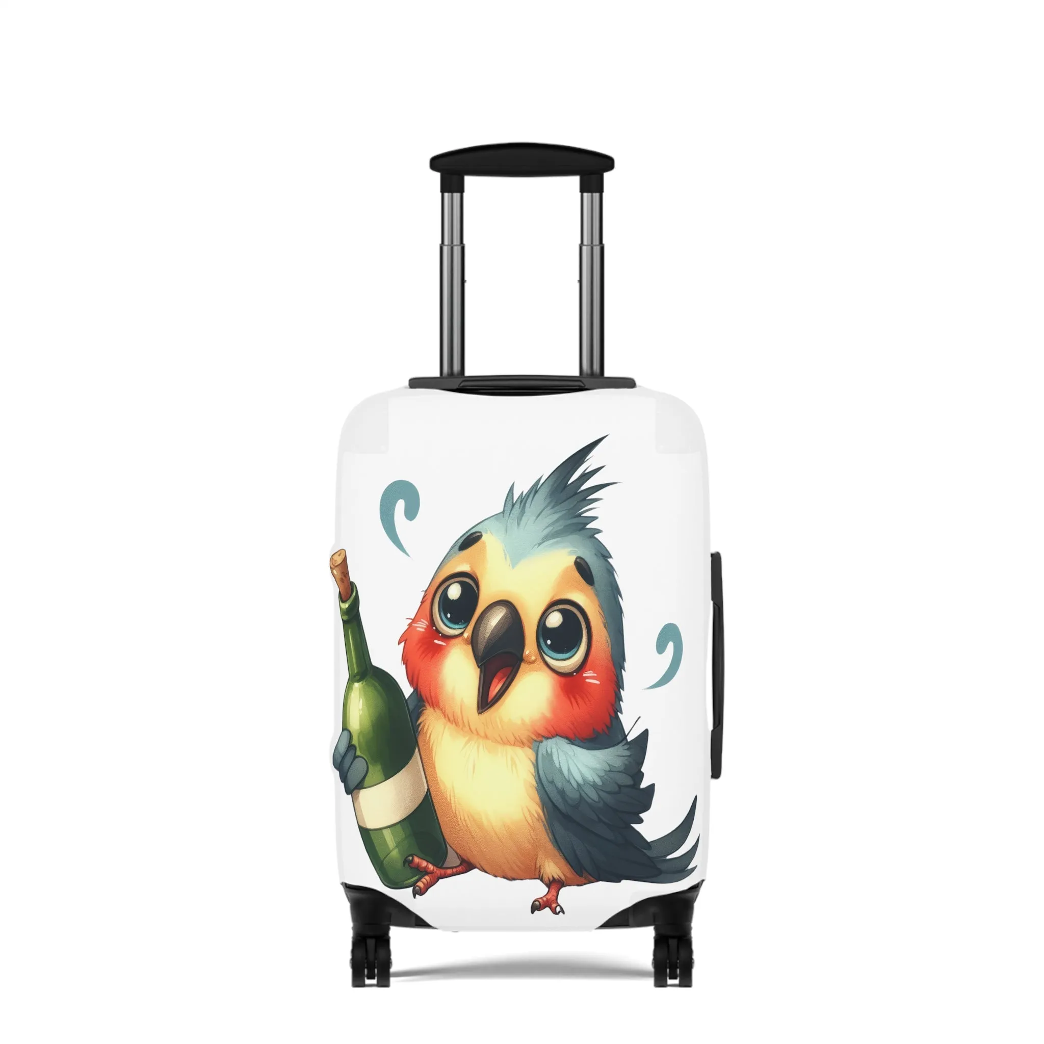 Luggage Cover, Cute Bird, awd-1645