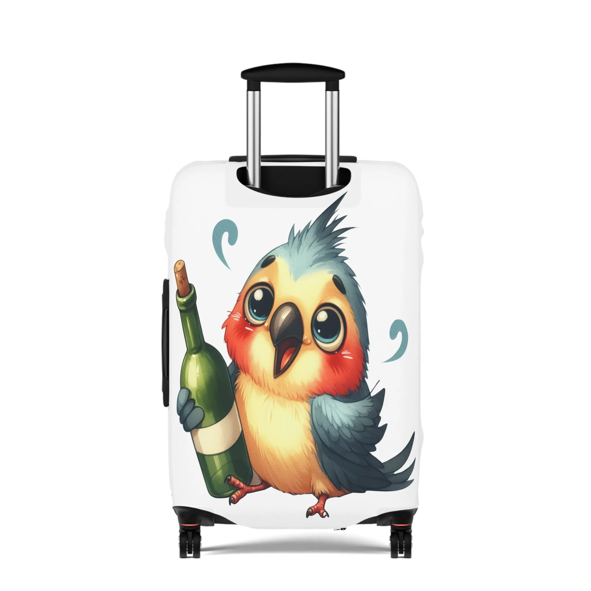 Luggage Cover, Cute Bird, awd-1645