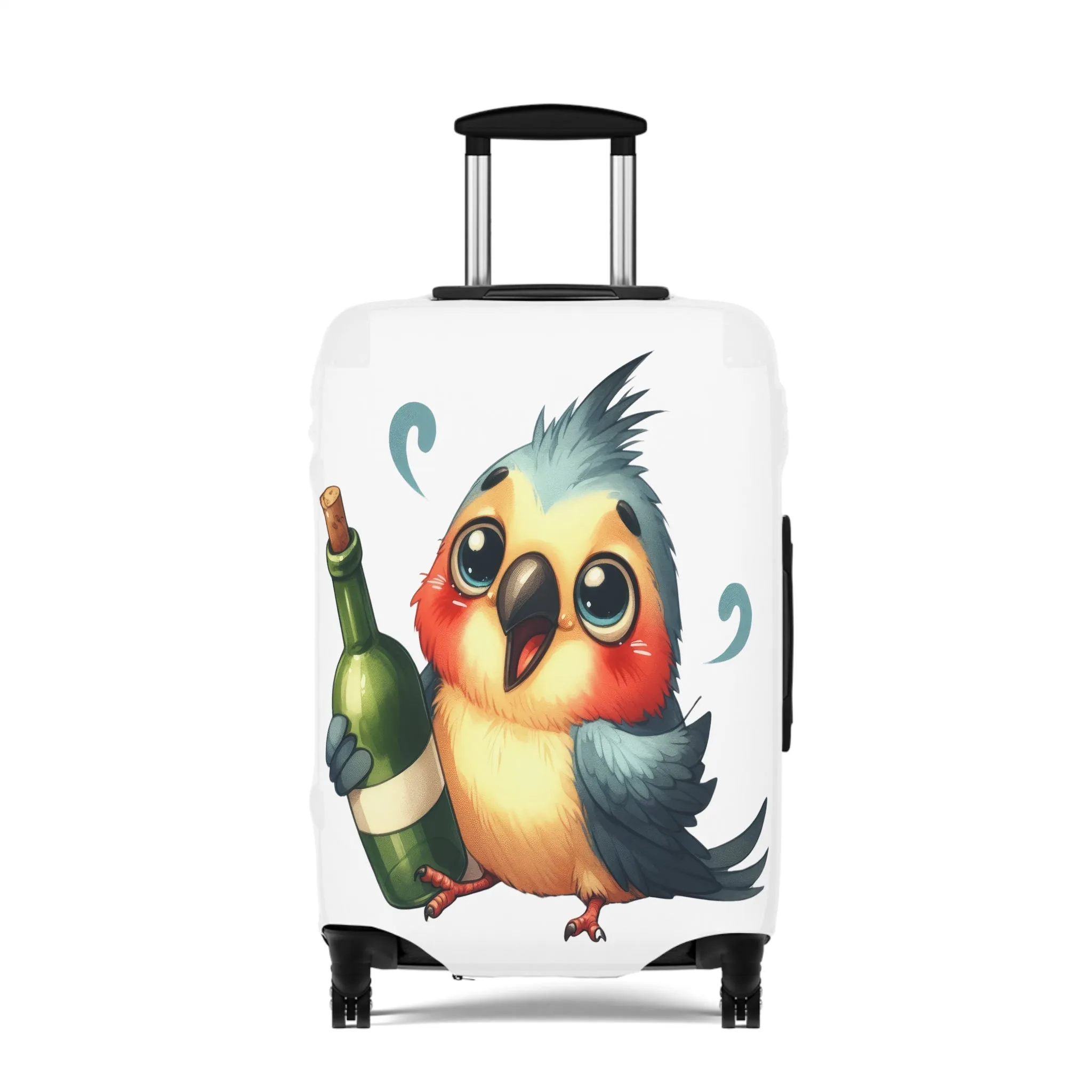 Luggage Cover, Cute Bird, awd-1645