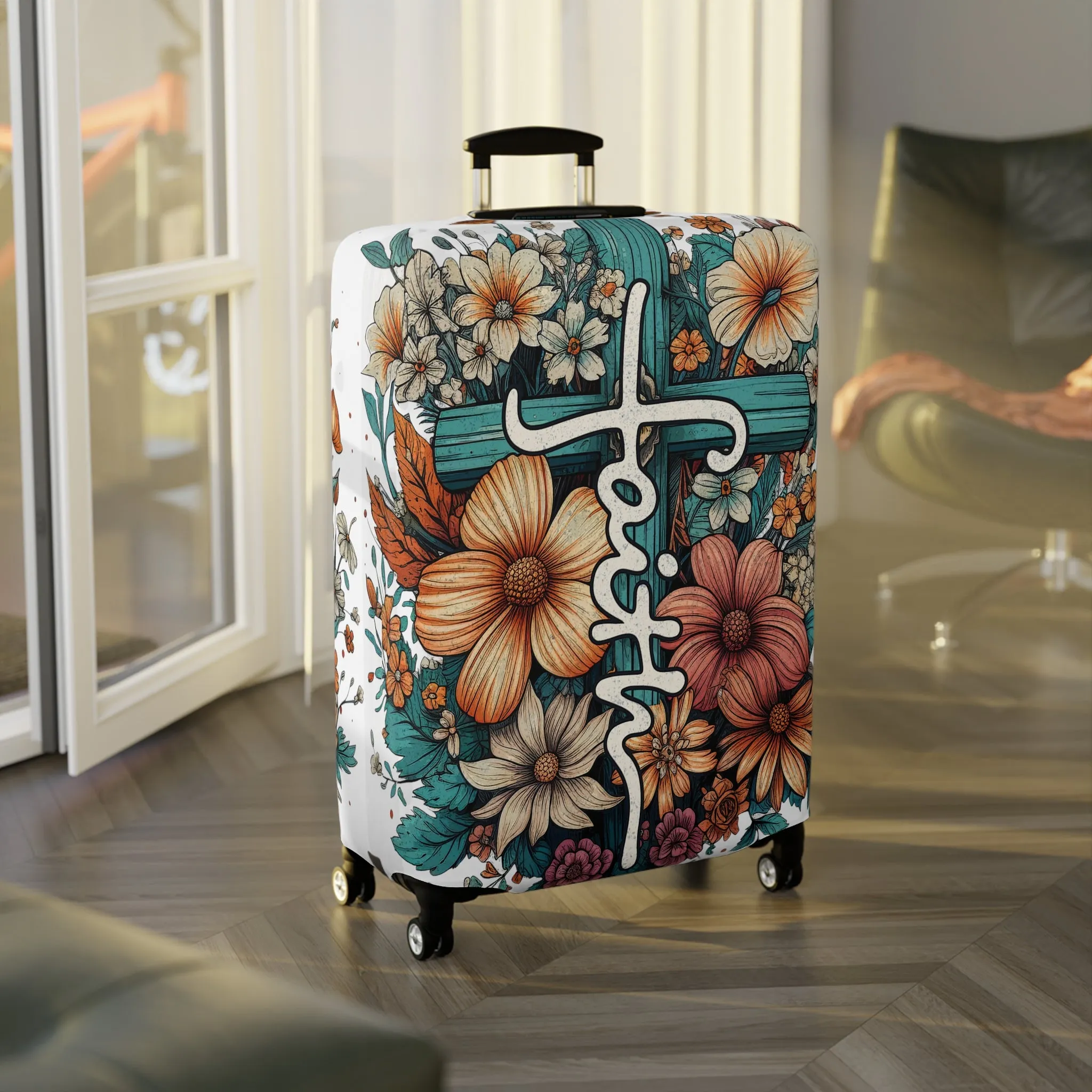 Luggage Cover, Faith, awd-1655