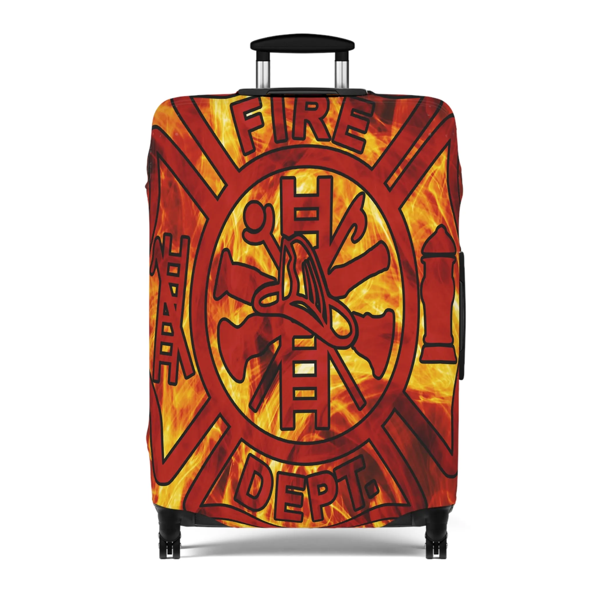 Luggage Cover, Fireman, Fire Dept, awd-545