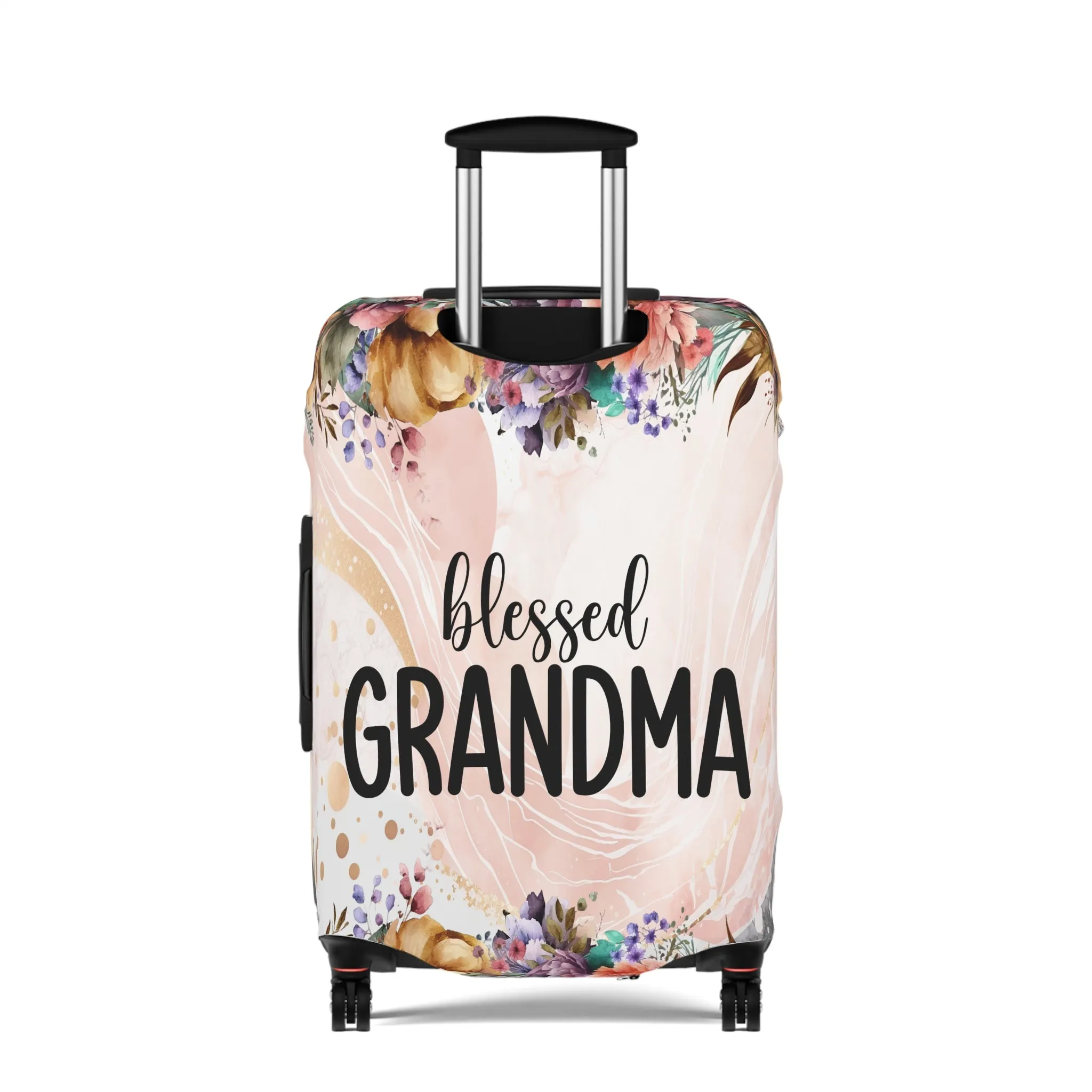 Luggage Cover, Floral, Blessed Grandma, awd-728