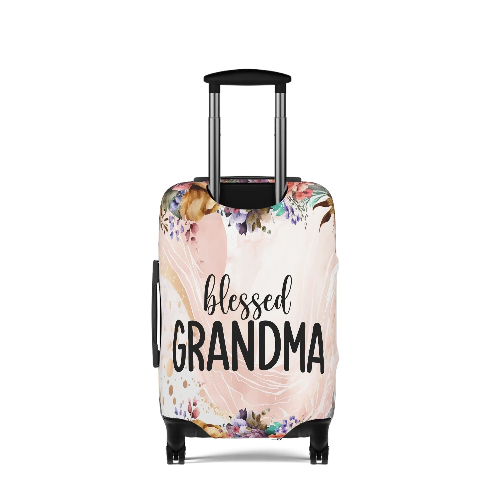 Luggage Cover, Floral, Blessed Grandma, awd-728