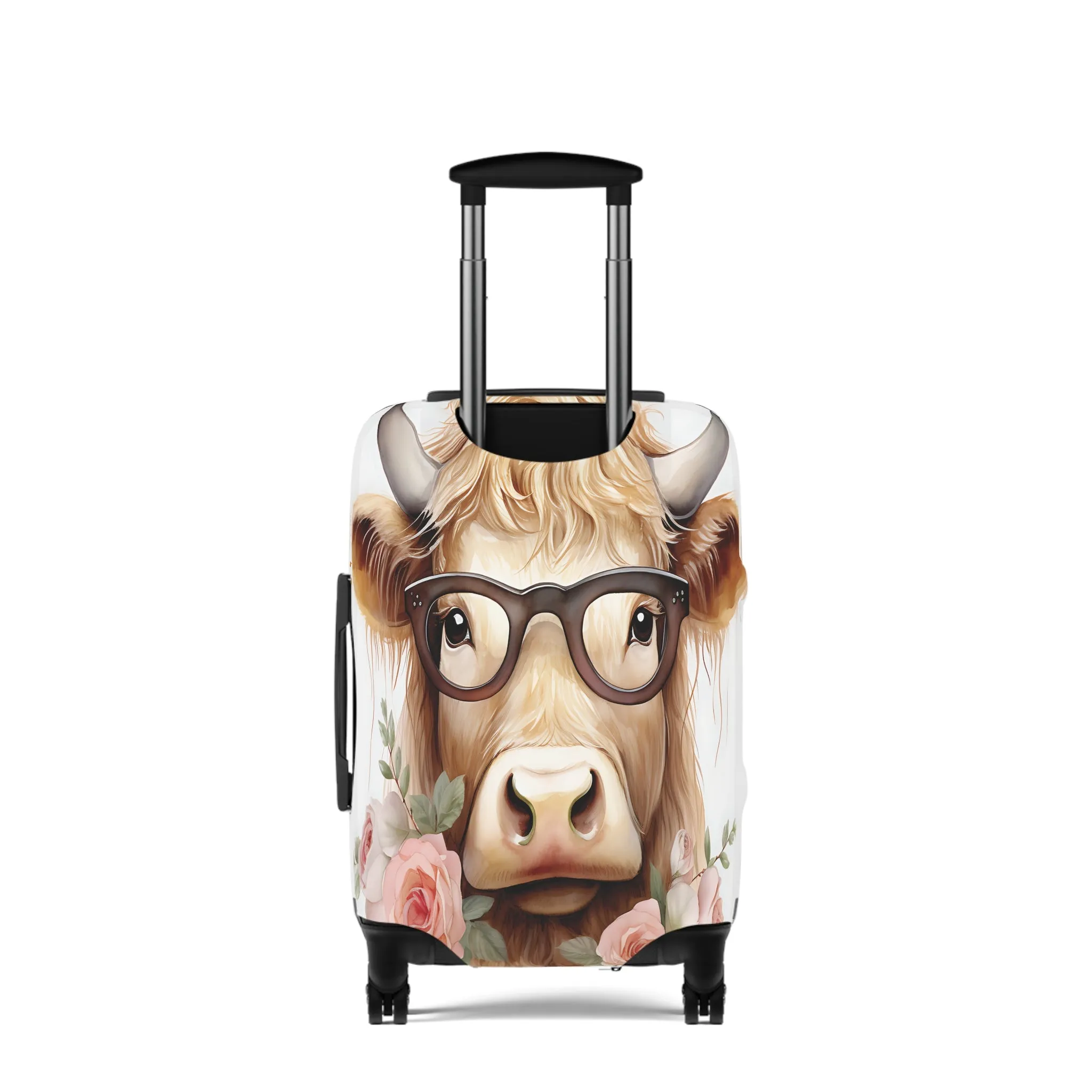 Luggage Cover, Highland Cow, awd-009