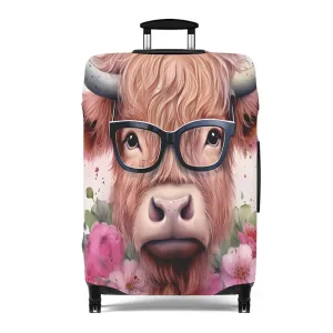 Luggage Cover, Highland Cow, awd-017