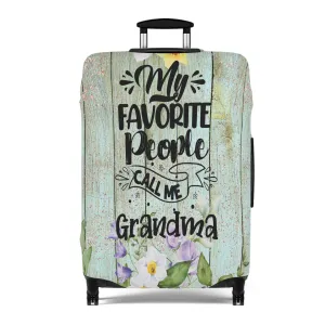 Luggage Cover, My favorite People call me Grandma, awd-1362