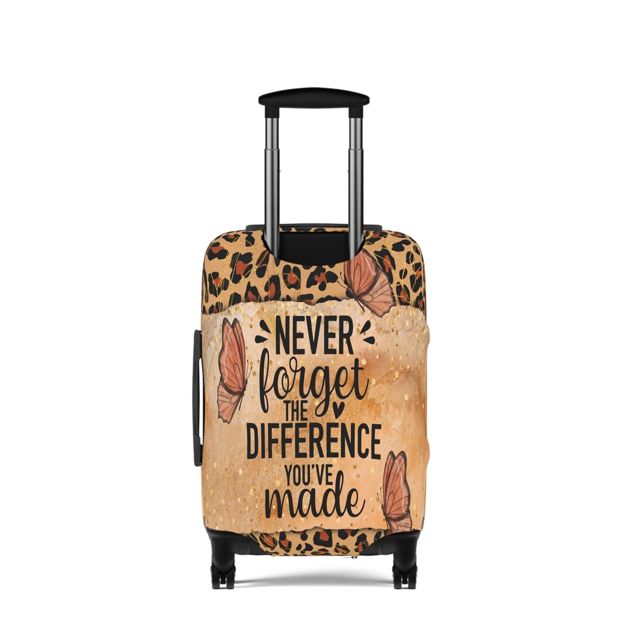 Luggage Cover, Never forget the difference you made, awd-1712