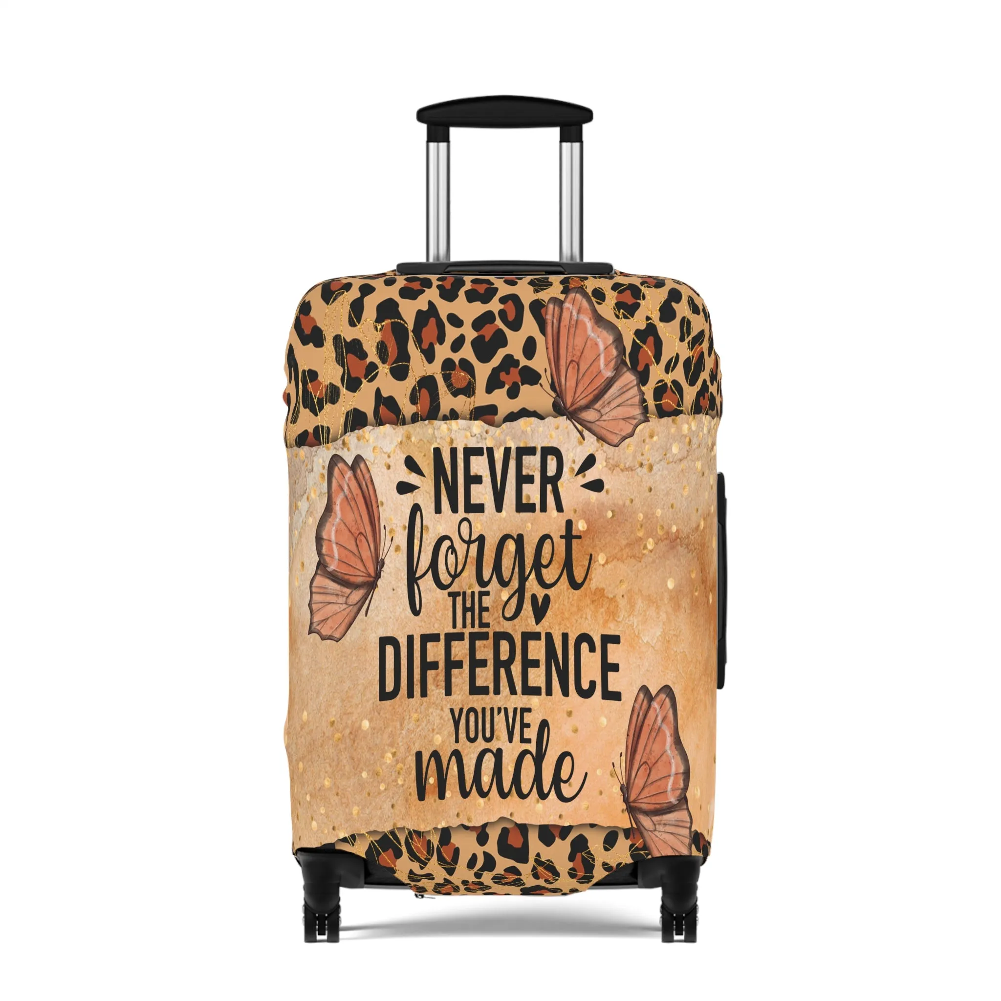 Luggage Cover, Never forget the difference you made, awd-1712