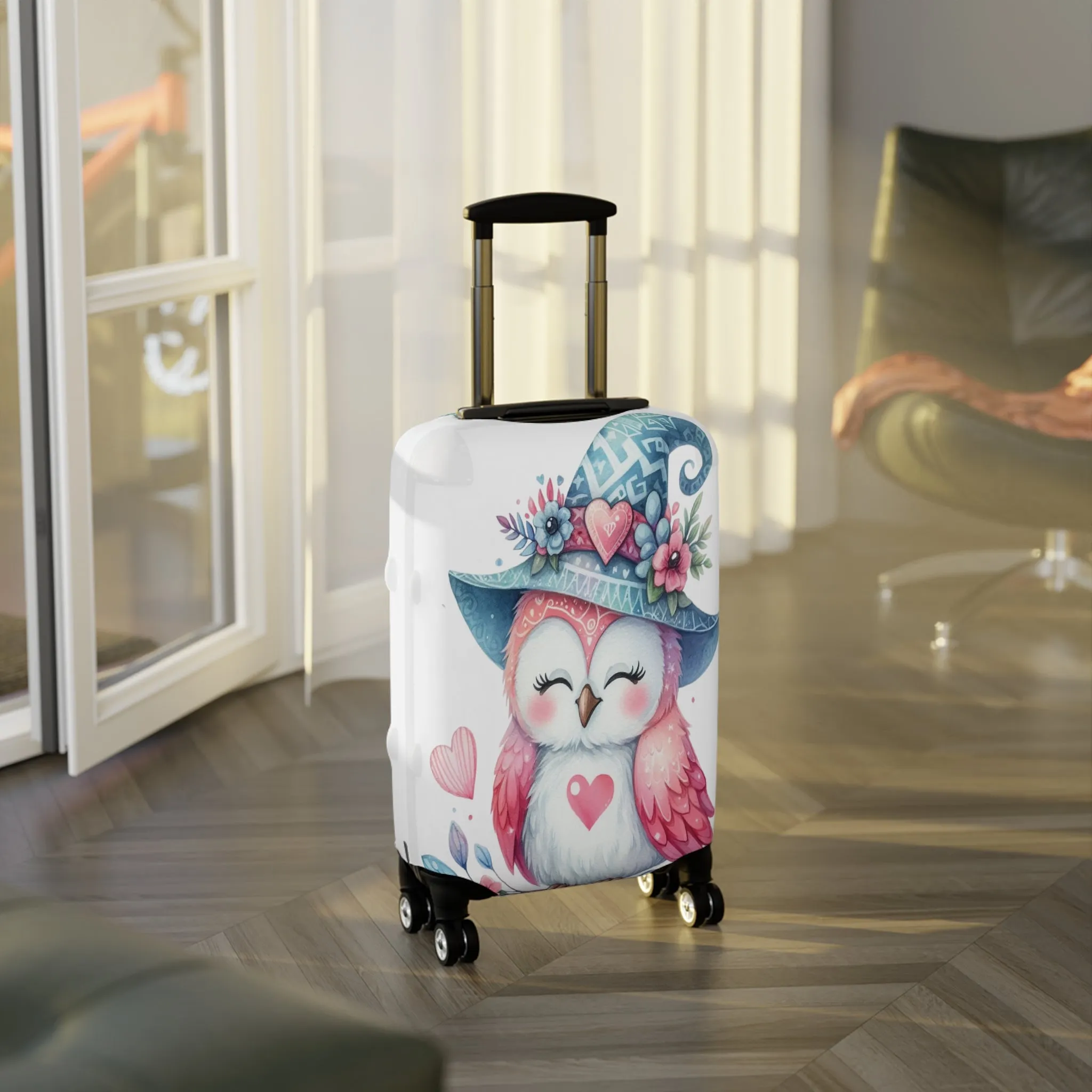 Luggage Cover, Owl, awd-523