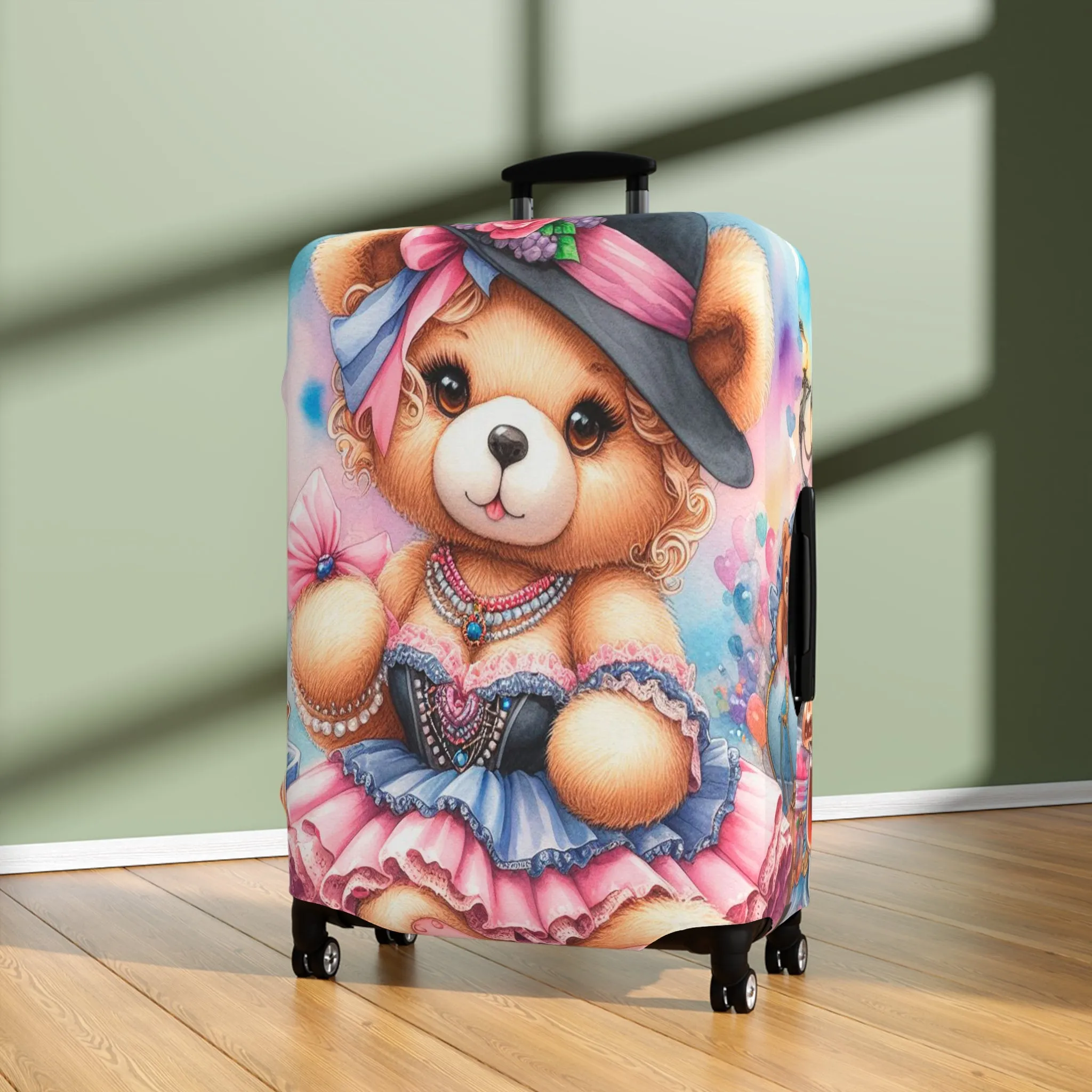 Luggage Cover, Teddy Bear, awd-3027