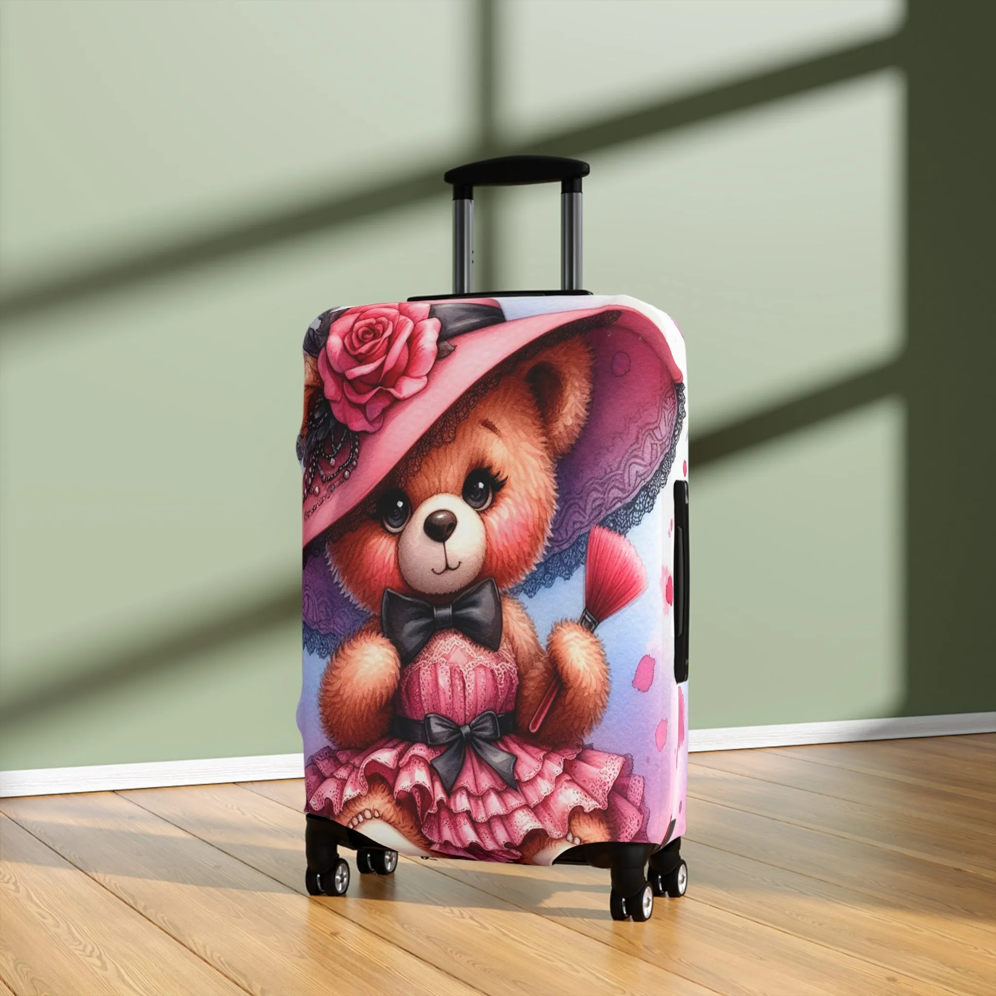 Luggage Cover, Teddy Bear, awd-3037