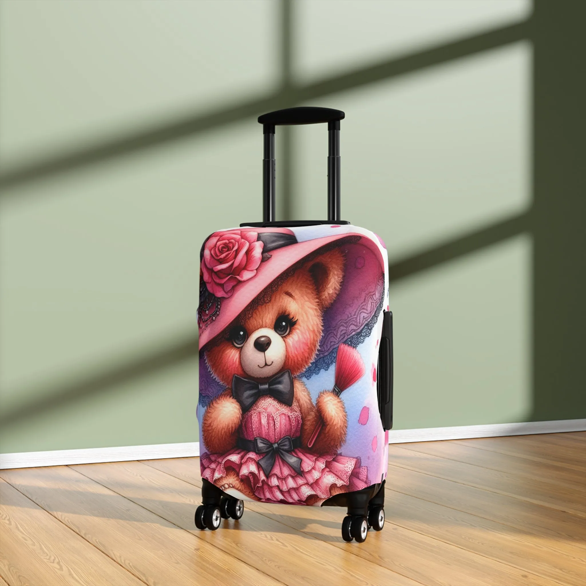 Luggage Cover, Teddy Bear, awd-3037