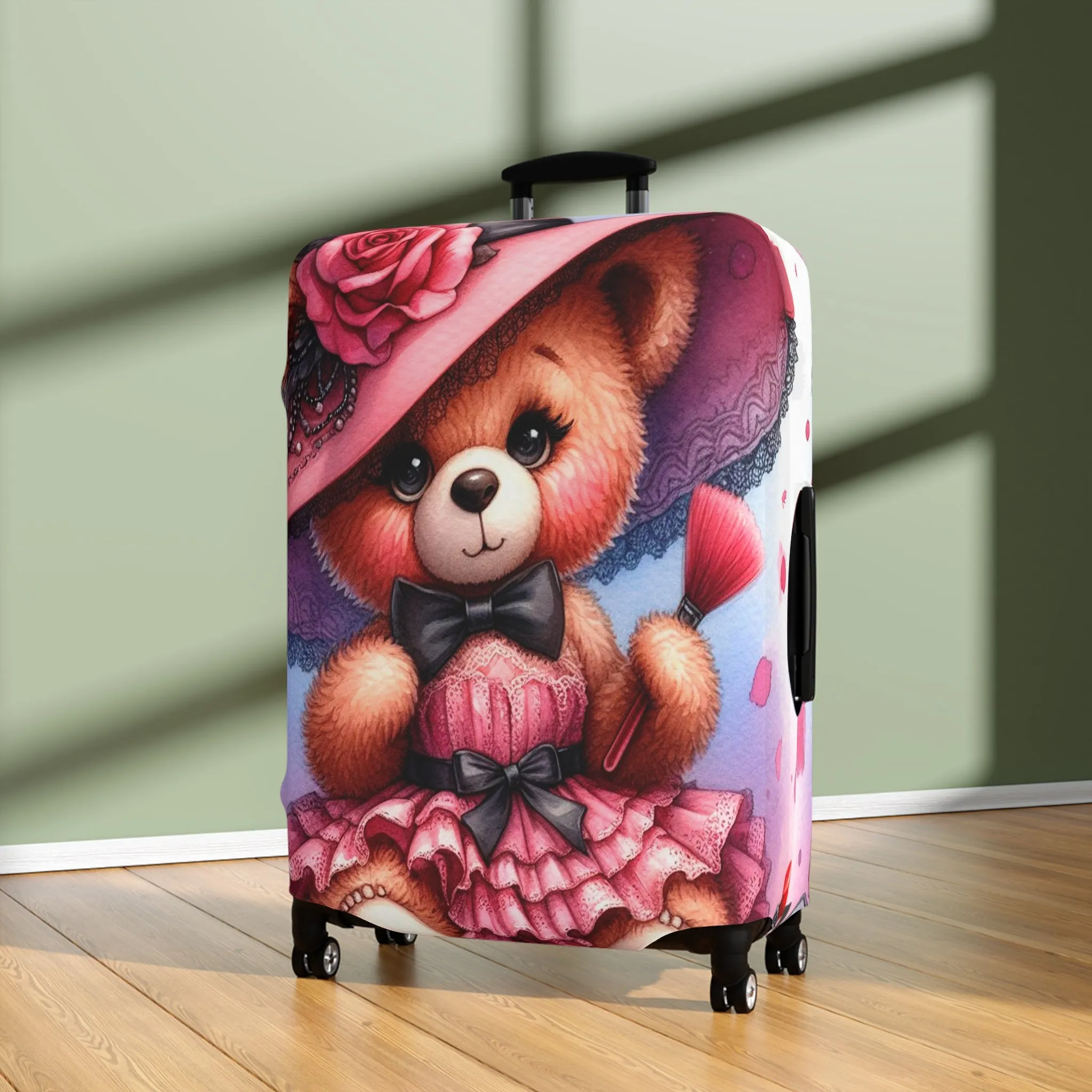 Luggage Cover, Teddy Bear, awd-3037