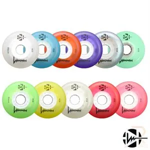 Luminous LED Light Up Inline Wheels 80mm - Various Colours